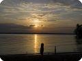 Photos of a Lake Petenwell Sunset on a Sandy Beach!